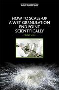 Levin |  How to Scale-Up a Wet Granulation End Point Scientifically | Buch |  Sack Fachmedien