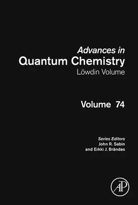  Advances in Quantum Chemistry: Lowdin Volume | eBook | Sack Fachmedien