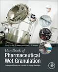 Narang / Badawy |  Handbook of Pharmaceutical Wet Granulation | Buch |  Sack Fachmedien