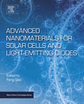 Gao |  Advanced Nanomaterials for Solar Cells and Light Emitting Diodes | eBook | Sack Fachmedien
