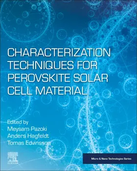 Pazoki / Edvinsson |  Characterization Techniques for Perovskite Solar Cell Materials | Buch |  Sack Fachmedien