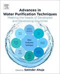 Ahuja |  Advances in Water Purification Techniques: Meeting the Needs of Developed and Developing Countries | Buch |  Sack Fachmedien