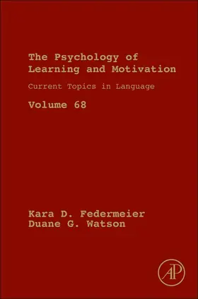 Current Topics in Language | Buch | 978-0-12-815086-3 | sack.de
