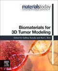 Kundu / Reis |  Biomaterials for 3D Tumor Modeling | Buch |  Sack Fachmedien