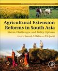Babu / Joshi |  Agricultural Extension Reforms in South Asia: Status, Challenges, and Policy Options | Buch |  Sack Fachmedien
