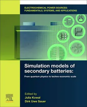 Sauer / Kowal |  Electrochemical Power Sources: Fundamentals, Systems, and Applications | Buch |  Sack Fachmedien