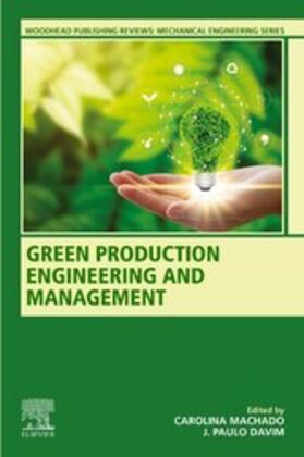 Machado | Green Production Engineering and Management | E-Book | sack.de