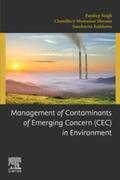 Singh / Rajkhowa |  Management of Contaminants of Emerging Concern (CEC) in Environment | eBook | Sack Fachmedien