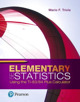 Triola |  Elementary Statistics Using the TI-83/84 Plus Calculator | Buch |  Sack Fachmedien