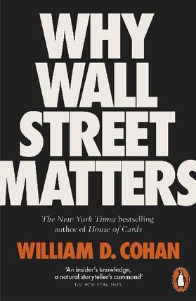 Cohan |  Why Wall Street Matters | Buch |  Sack Fachmedien
