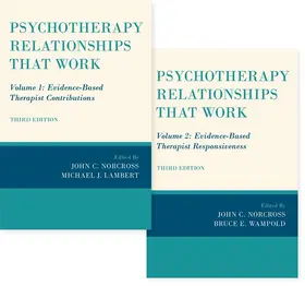 Norcross / Lambert / Wampold |  Psychotherapy Relationships That Work, 2 Vol Set | Buch |  Sack Fachmedien