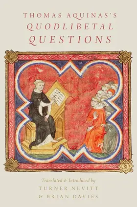  Thomas Aquinas's Quodlibetal Questions | Buch |  Sack Fachmedien