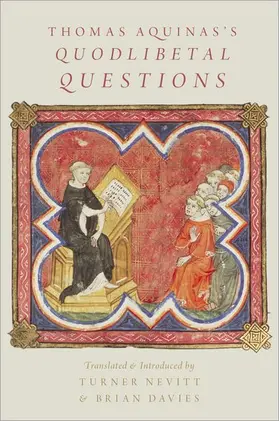 Thomas Aquinas's Quodlibetal Questions | Buch |  Sack Fachmedien