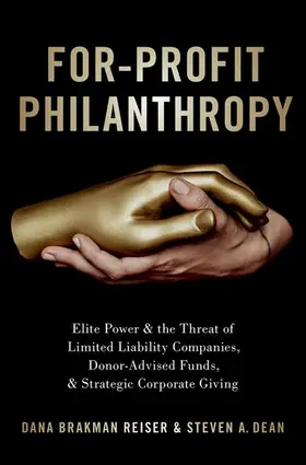 Brakman Reiser / Dean | For-Profit Philanthropy | Buch | 978-0-19-007450-0 | www.sack.de