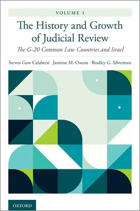 Calabresi |  History and Growth of Judicial Review, Volume 1 | Buch |  Sack Fachmedien