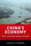 Kroeber |  China's Economy | Buch |  Sack Fachmedien