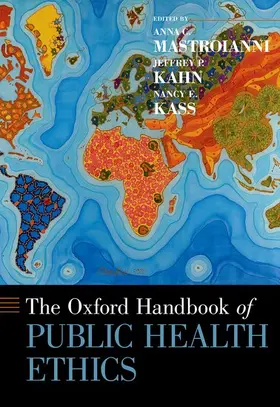 Mastroianni / Kahn / Kass |  Oxford Handbook of Public Health Ethics | Buch |  Sack Fachmedien