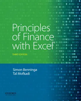 Benninga / Mofkadi |  Principles of Finance with Excel | Buch |  Sack Fachmedien