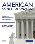 Gillman / Graber / Whittington |  American Constitutionalism Volume I Structures of Government | Buch |  Sack Fachmedien