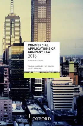 Hanrahan / Ramsay / Stapledon |  Commercial Applications of Company Law 2016 | Buch |  Sack Fachmedien