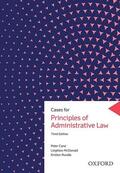 Cane / McDonald / Rundle |  Cases for Principles of Administrative Law | Buch |  Sack Fachmedien