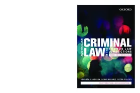 Arenson / Bagaric / Gillies |  Australian Criminal Law in the Common Law Jurisdictions | Buch |  Sack Fachmedien