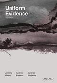 Gans / Palmer / Roberts |  Uniform Evidence | Buch |  Sack Fachmedien