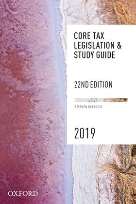 Barkoczy |  Core Tax Legislation and Study Guide 2019 | Buch |  Sack Fachmedien