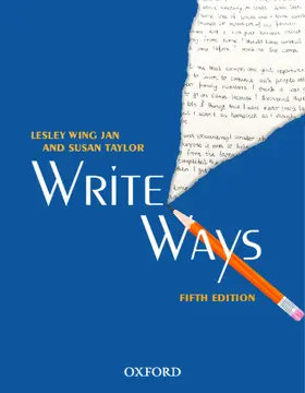 Wing Jan / Taylor |  Write Ways | Buch |  Sack Fachmedien