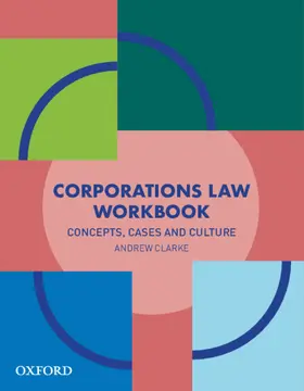 Clarke |  Corporations Law Workbook | Buch |  Sack Fachmedien