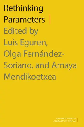 Eguren / Fernandez-Soriano / Mendikoetxea |  Rethinking Parameters | Buch |  Sack Fachmedien