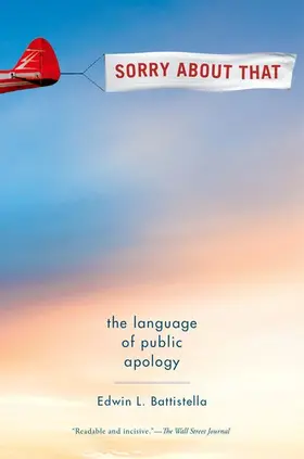 Battistella | Sorry about That | Buch | 978-0-19-046890-3 | www.sack.de