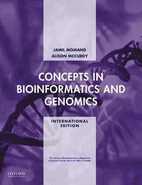Momand / McCurdy / Heubach |  Concepts in Bioinformatics and Genomics | Buch |  Sack Fachmedien