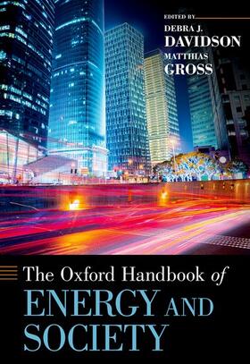 Davidson / Gross | The Oxford Handbook of Energy and Society | Buch | 978-0-19-063385-1 | sack.de