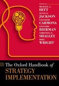 Hitt / Jackson / Carmona |  The Oxford Handbook of Strategy Implementation | Buch |  Sack Fachmedien