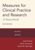 Fischer / Corcoran / Springer |  Measures for Clinical Practice and Research: A Sourcebook | Buch |  Sack Fachmedien