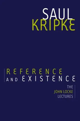 Kripke | Reference and Existence | Buch | 978-0-19-066061-1 | sack.de