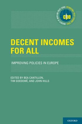 Cantillon / Goedemé / Hills | Decent Incomes for All | Buch | 978-0-19-084969-6 | sack.de