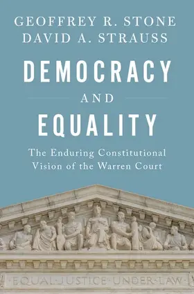 Stone / Strauss |  Democracy and Equality | Buch |  Sack Fachmedien