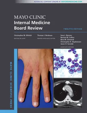 Wittich |  Mayo Clinic Internal Medicine Board Review | Buch |  Sack Fachmedien
