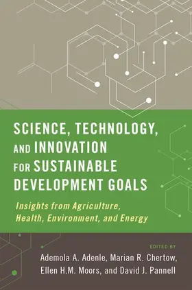 Adenle / Chertow / Moors | Science, Technology, and Innovation for Sustainable Development Goals | Buch | 978-0-19-094950-1 | www.sack.de