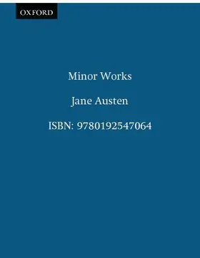 Austen / Chapman |  Minor Works | Buch |  Sack Fachmedien