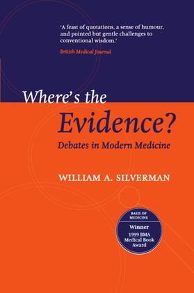 Silverman | Where's the Evidence? | Buch | 978-0-19-263088-9 | sack.de