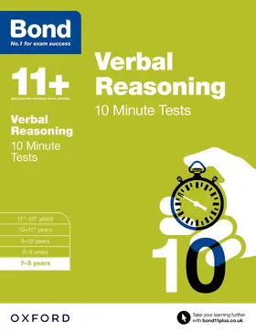 Down |  Bond 11+: Verbal Reasoning: 10 Minute Tests: 7-8 years (for GL Assessment & other 11 plus exams) | Buch |  Sack Fachmedien