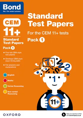 Hughes / Primrose |  Bond 11+: CEM: Standard Test Papers: Ready for the 2025 Cambridge Select Insight exam | Buch |  Sack Fachmedien