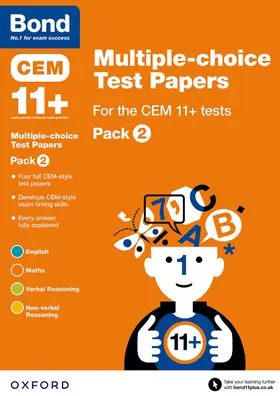Hughes | Bond 11+ Multiple-choice Test Papers for the CEM 11+ tests Pack 2: Ready for the 2025 Cambridge Select Insight exam | Buch | 978-0-19-274425-8 | www.sack.de