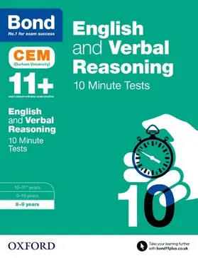 Hughes | English & Verbal Reasoning: Bond 11+ CEM 10 Minute Tests (now Cambridge Select Insight) | Buch | 978-0-19-274681-8 | www.sack.de