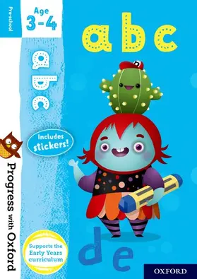 Jones |  Progress with Oxford: abc Age 3-4 | Buch |  Sack Fachmedien