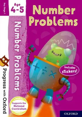 Hodge |  Progress with Oxford: Number Problems Age 4-5 - Practise for School with Essential Maths Skills | Buch |  Sack Fachmedien