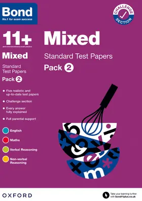 Various |  Mixed Standard Test Papers: Pack 2 (for GL Assessment & other 11 plus exams) | Buch |  Sack Fachmedien